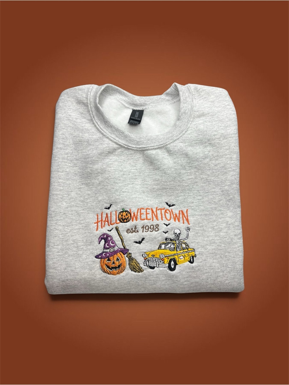 Halloweentown Embroidered Crewneck Sweatshirt